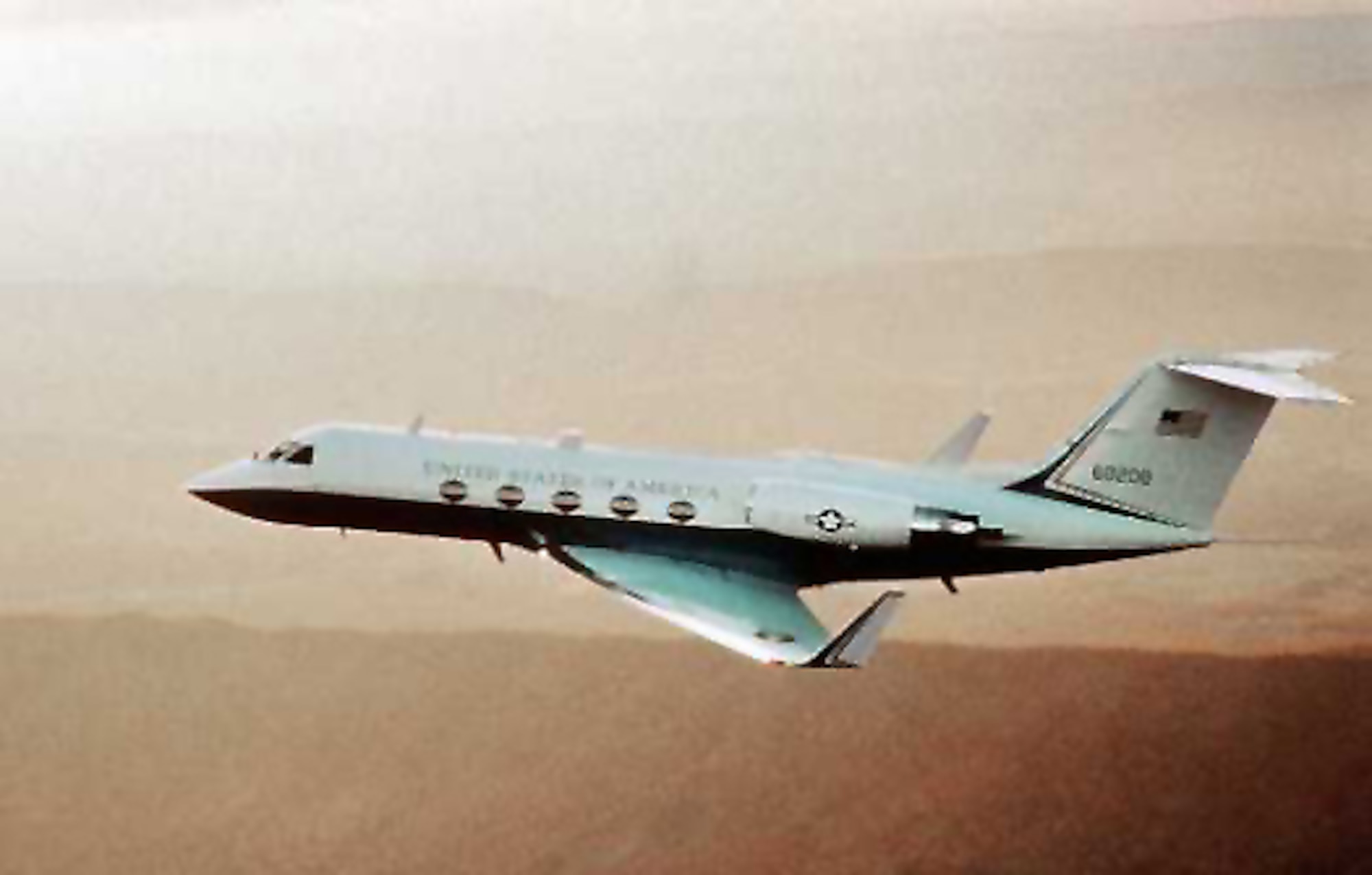 The C-20A/B, the military version of the Gulfstream III, was selected in June 1983 as the replacement aircraft for the C-140B Jetstar. (U.S. Air Force photo)