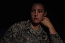 Airman 1st Class Magen Reeves poses for a photo July 7, 2016, at Malmstrom Air Force Base, Mont. The military provides members and their dependents an opportunity to talk about day-to-day stressors with licensed clinical counselors, and can also be referred to see a Military Family Life Consultant by family members, friends or even leadership. (U.S. Air Force photo/Senior Airman Jaeda Tookes)