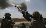 U.S. Soldiers with 1st Battalion, 320th Field Artillery Regiment, 2nd Brigade Combat Team, 101st Airborne Division (Air Assault), fire an M777 howitzer at Kara Soar Base, Iraq,in May. According to Defense Secretary Ash Carter, they'll be joined soon by an additional 560 U.S. troops.  (U.S Army photo by Sgt. Paul Sale)