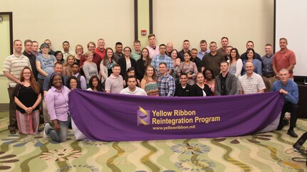 The 4th Space Company, 76th Operational Response Command, based out of Colorado Springs, Colorado, attended their initial Yellow Ribbon event with their families in Schaumburg, Illinois, June 17-19, 2016.