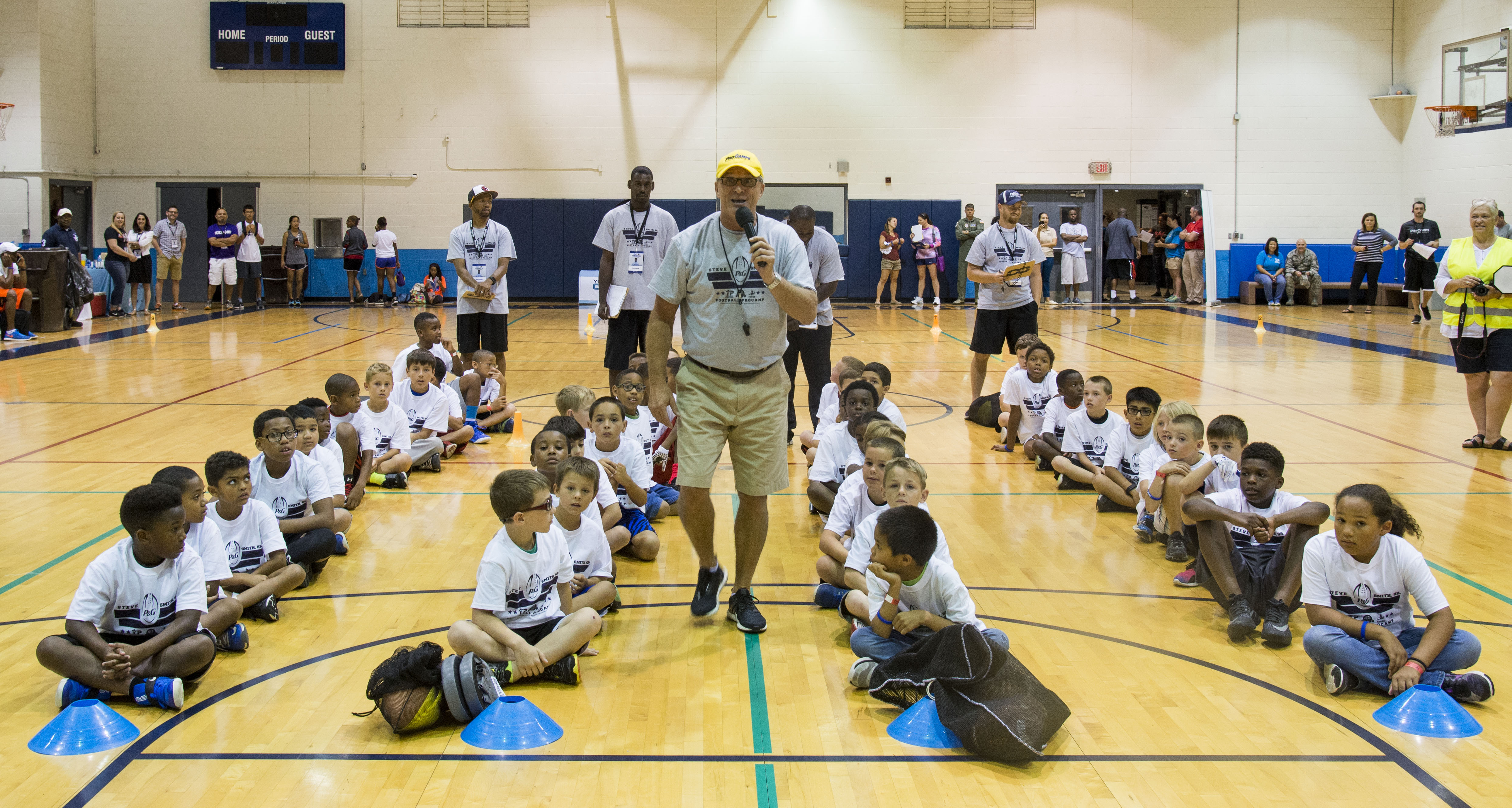 Nfl Star Hosts Procamp At Scott Afb