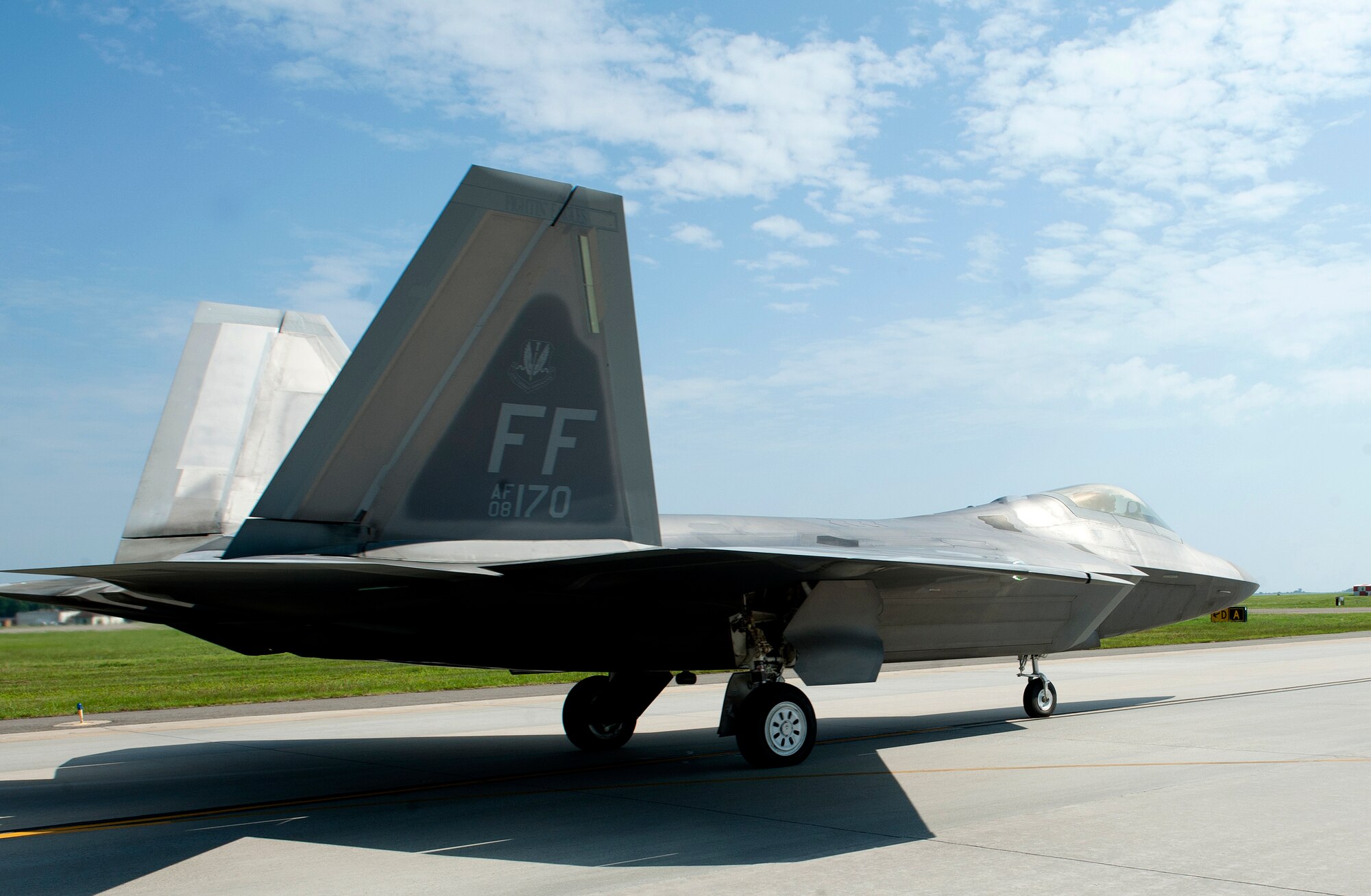 A 1st Fighter Wing F-22 Raptor pilot prepares to depart for Red Flag 16-3 at Langley Air Force Base, Va.,  July 7, 2016. The exercise is hosted  north of Las Vegas on the Nevada Test and Training Range — the U.S. Air Force’s premier military training area with more than 15,000 square miles of airspace and 2.9 million acres of land. (U.S. Air Force photo by Staff Sgt. R. Alex Durbin)