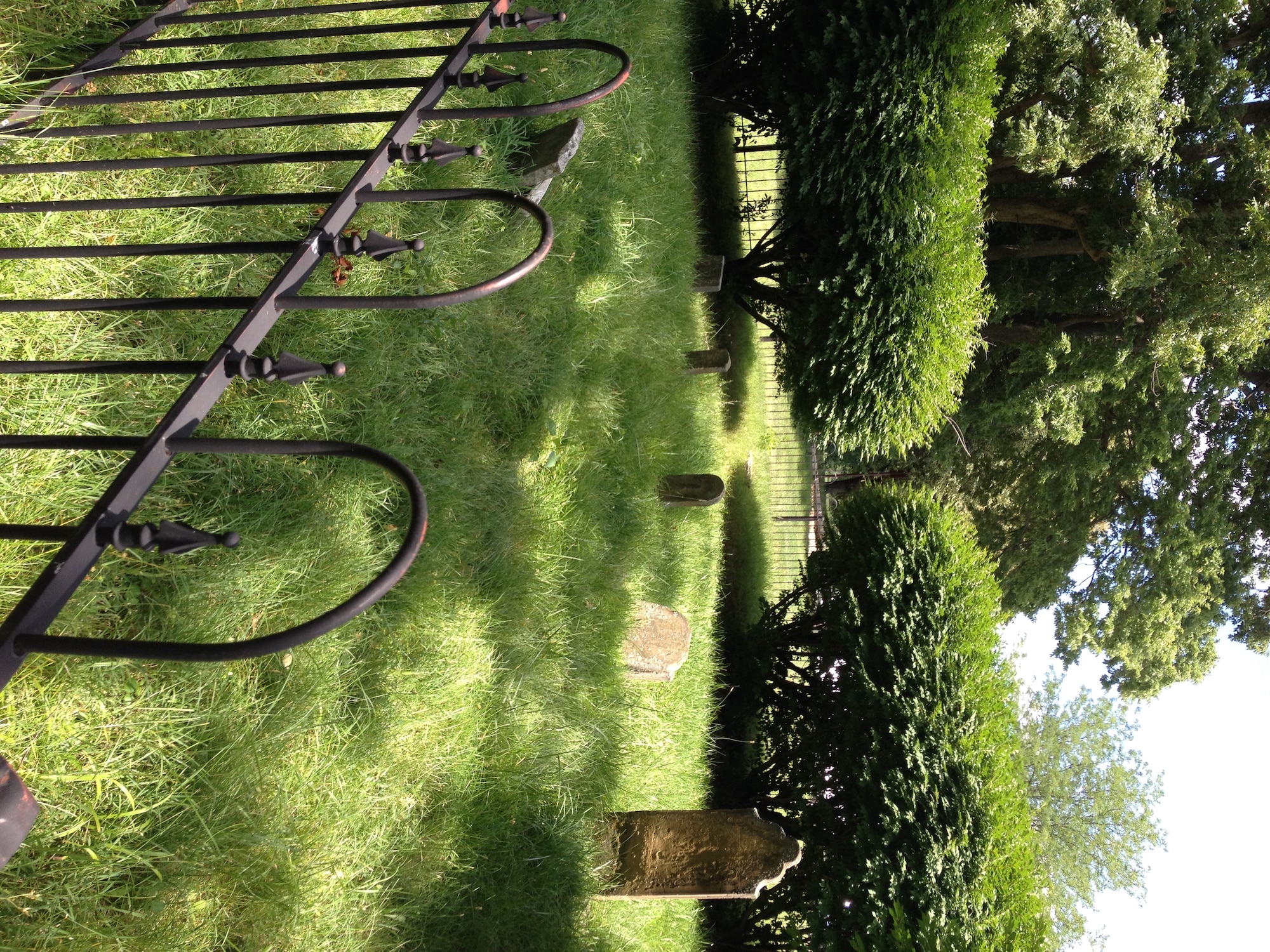 Landis-Shank Cemetery on Prairie Trace Golf Course