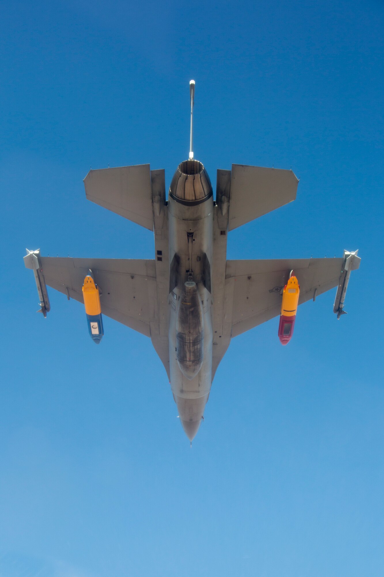 Two RASCAL pods running simultaneous tests saved more than $1 million worth of time for modification and lost missions. (U.S. Air Force photo Christian Turner)