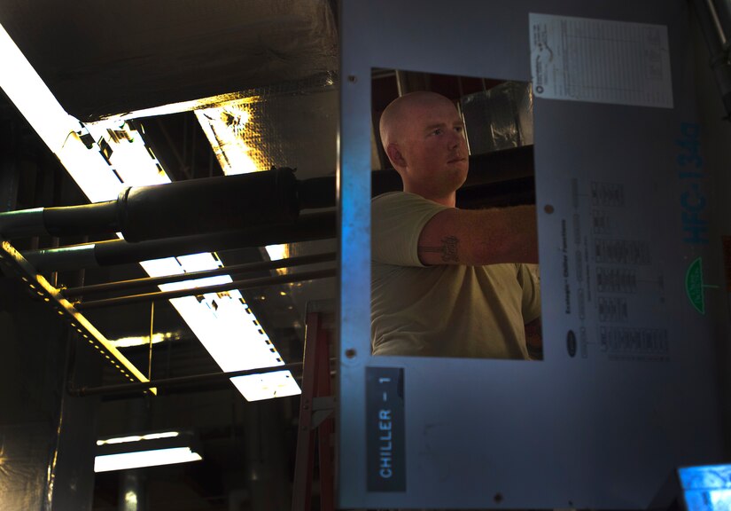 11 CES breaks a sweat to keep JBA cool > Joint Base Andrews > Article