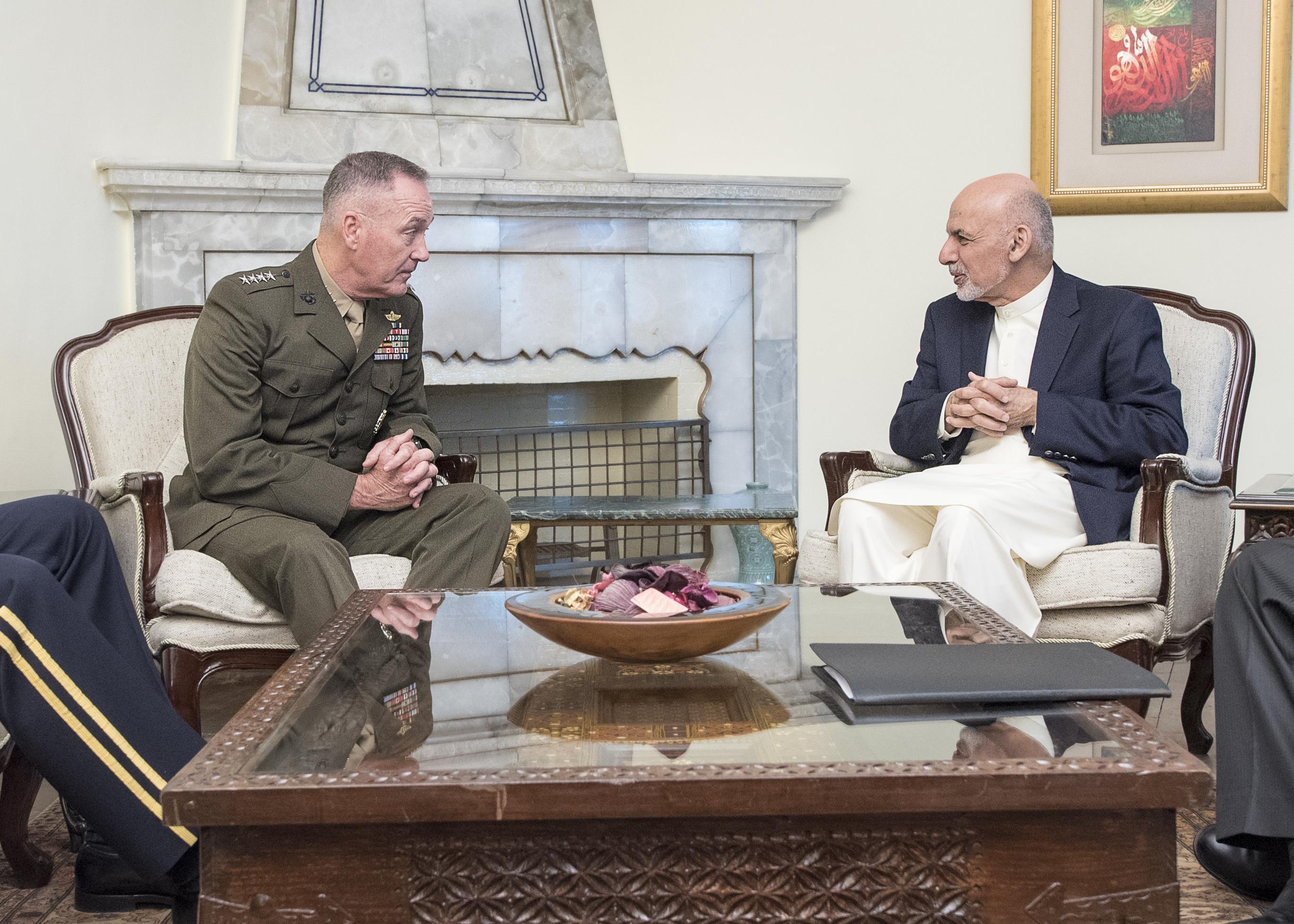 Dunford Cites Optimism Momentum After Visit To Afghanistan U S Department Of Defense Defense Department News