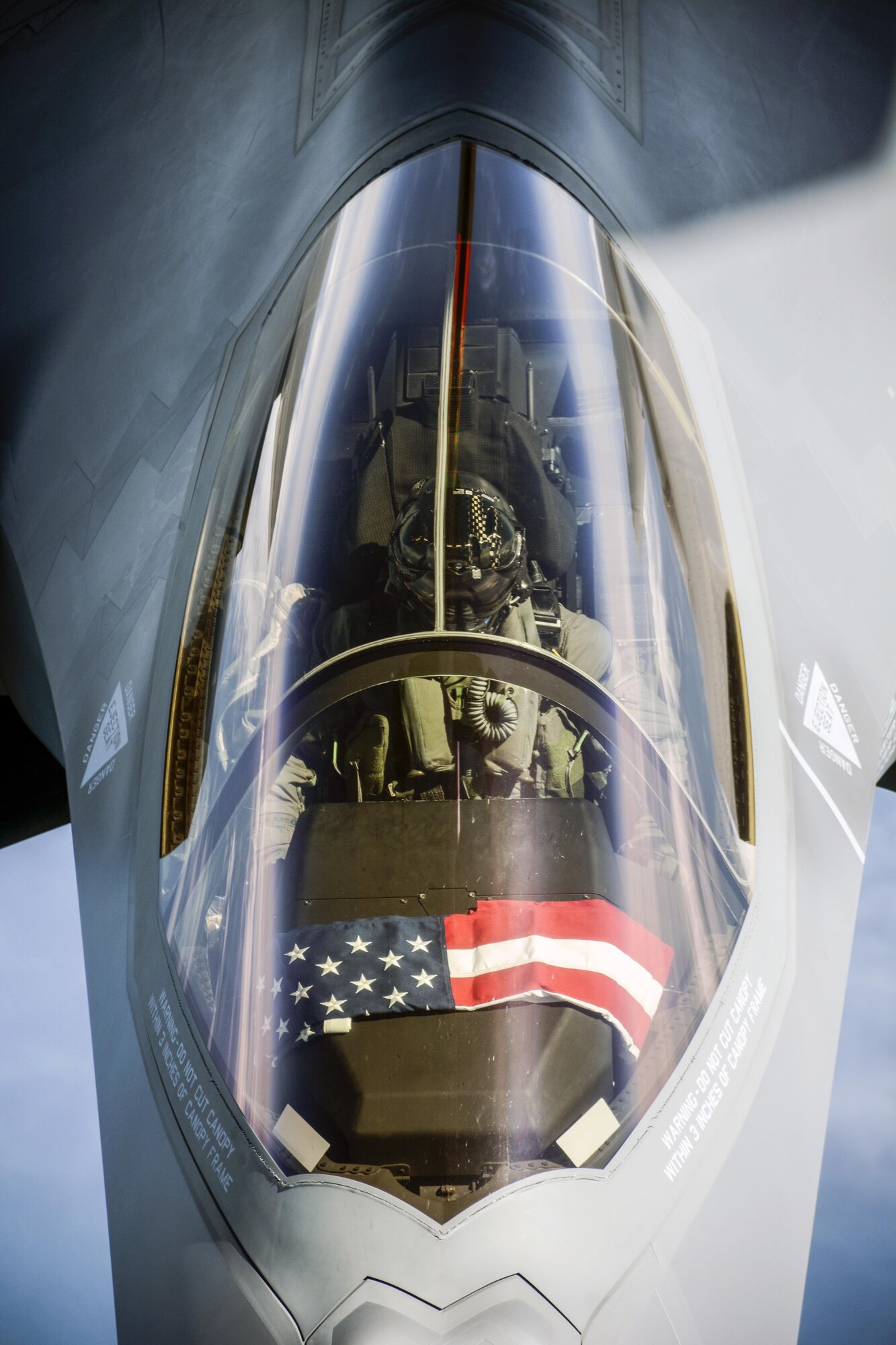 F-35A Lightning II aircraft receive aerial refuelings from a Travis KC-10 Extender July 13, 2016 on the flight from England to the United States. The fighters were returning to Luke Air Force Base, Arizona after participating in the world's largest air show. (U.S. Air Force photos by Staff Sgt. Madelyn Brown)
