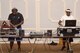 Senior Airman Christopher Allen (left), 4th Maintenance Group integrated avionics technician, and Staff Sgt. Jonathan Gambrell, 4th Equipment Maintenance Squadron supply liaison, practice mixing different beats during the Make it Better DJ and Producers Club meeting July 17, 2016, at Seymour Johnson Air Force Base, North Carolina. Allen and Gambrell have more than six years of turntable mixing experience between them. (U.S. Air Force photo by Airman Miranda Loera)