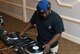 Staff Sgt. Eric Prince, 4th Component Maintenance Squadron aerospace propulsion technician, mixes a track he created during the Make it Better DJ and Producers Club meeting July 17, 2016, at Seymour Johnson Air Force Base, North Carolina. The DJ and Producers club meetings are held every Sunday at 3 p.m., in the Eagles Landing ballroom. (U.S. Air Force photo by Airman Miranda Loera)