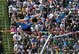 U.S. Air Force 1st Lt. Cale Simmons competes in the preliminary round of the men's pole vault July 2, 2016, at the U.S. Olympic Team Trials - Track & Field, in Eugene, Oregon. He placed in the prelims and went on to secure a spot on the U.S. Olympic team during the finals, July 4, 2016. (Photo by David Vergun)