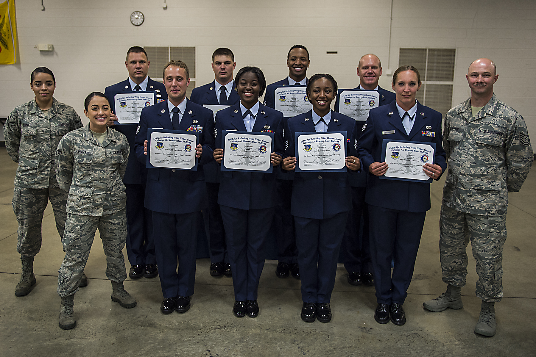 8 Grissom Airmen join Honor Guard > Grissom Air Reserve Base > News