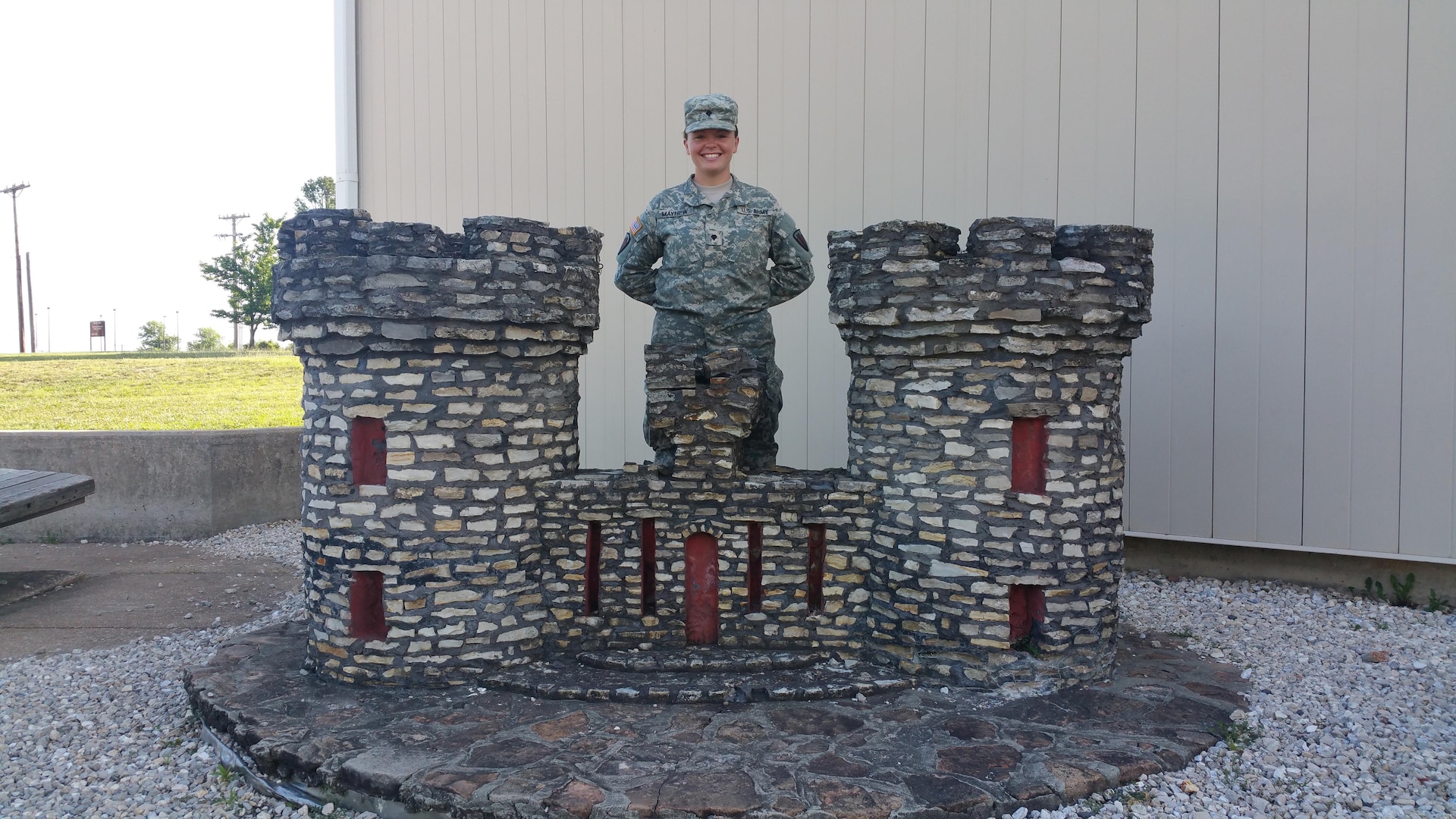 The Texas Army National Guard welcomed Spc. Rachel Mayhew into its ranks as the first woman to be awarded the 12B combat engineer military occupational specialty. Mayhew graduated June 17, 2016, from Fort Leonard Wood, Missouri, during a rigorous two-week MOS transition course that included the High Physical Demands Tests which includes a series of tasks geared toward combat engineers to ensure force capability and readiness.  