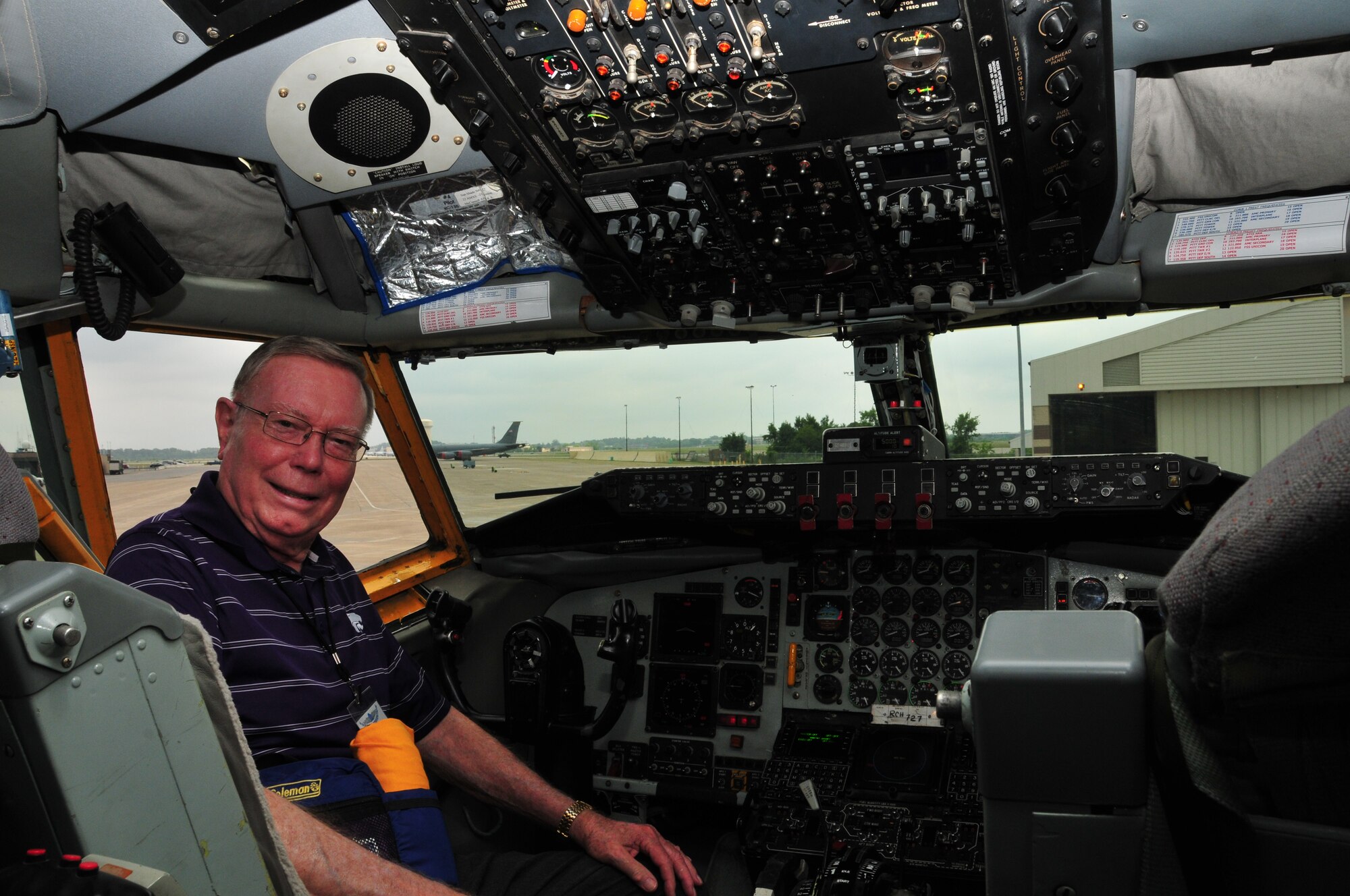 The National Association of Priest Pilots, tour facilities and aircraft at the 171st Air Refueling Wing near Pittsburgh Pennsylvania July 13, 2016. The National Association of Priest Pilots has members from all across the United States. (U.S. Air National Guard Photo by Airman Kyle Brooks)