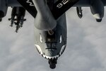 A U.S. Air Force KC-135 Stratotanker from the 340th Expeditionary Air Refueling Squadron refuels a USAF A-10 Thunderbolt II over Turkey in support of Operation Inherent Resolve, Jan. 6, 2016. OIR is the coalition intervention against the Islamic State of Iraq and the Levant. (U.S. Air Force photo by Staff Sgt. Corey Hook/Released)