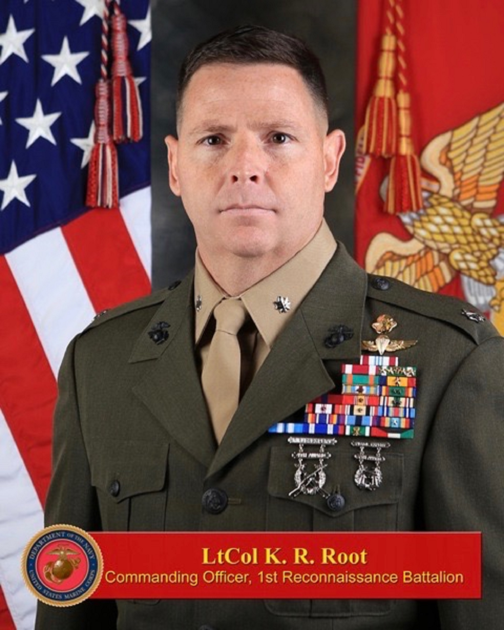 LtCol K. R. Root > 1st Marine Division > Leaders