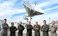 Airmen from the 432nd Wing/432nd Air Expeditionary Wing stand with their instructor, Capt. Craig, center, a 26th Weapon Squadron MQ-9 Reaper pilot, after graduating from the Air Force’s first Electronic Combat Officer’s course. The course focuses on training aircrews of MQ-1 Predator and MQ-9 remotely piloted aircraft to mitigate potential signal interruptions thus reducing the potential risks to RPAs. (U.S. Air Force photo/Tech. Sgt. Nadine Barclay)