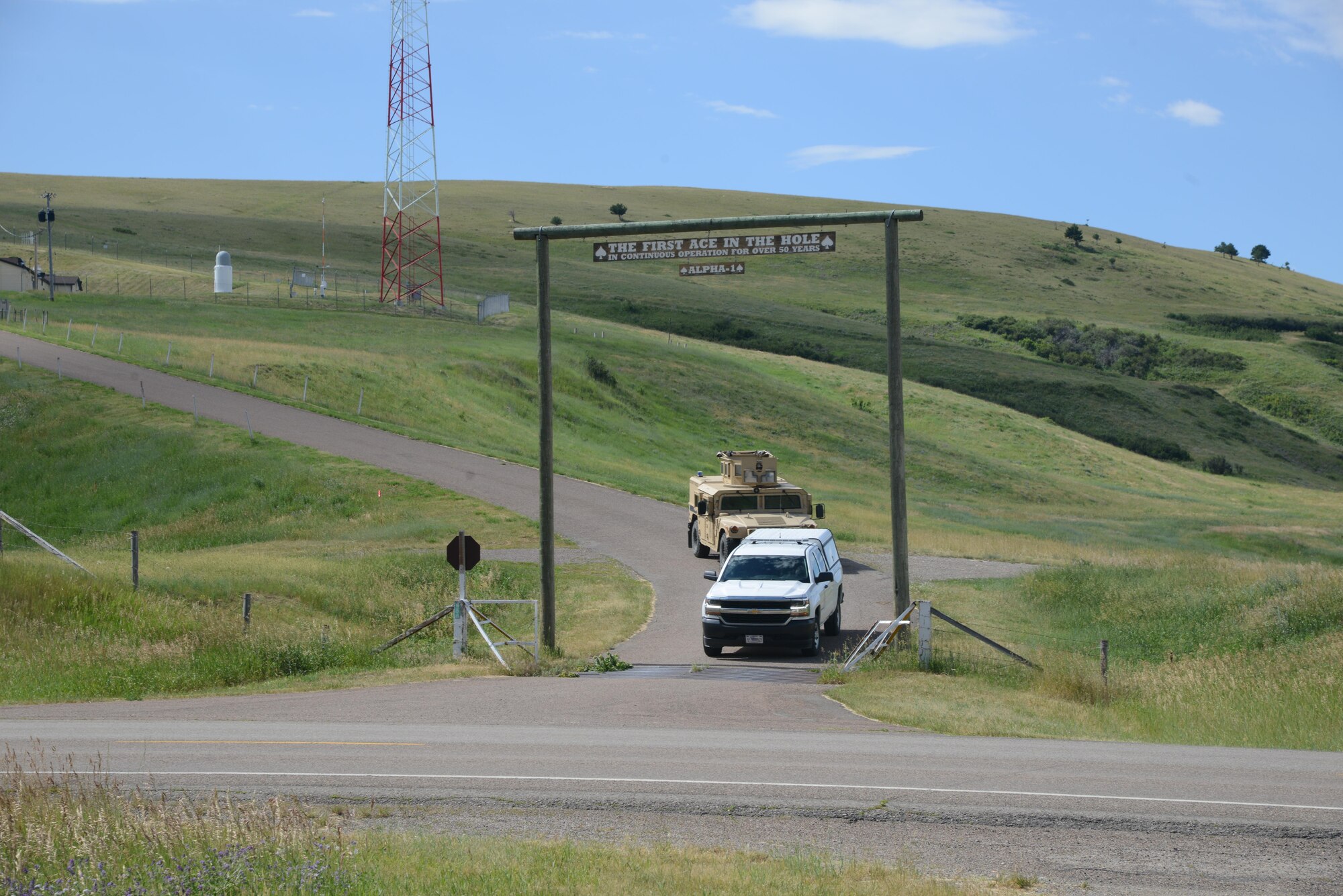 Airmen from Malmstrom Air Force Base, Mont., aided a family after a vehicle accident July 23 near Belt, Mont. Due to the proximity of the crash to a missile alert facility and the lack of cellphone reception in the area, Malmstrom Airmen played an integral role in rendering aid and contacting first responders. 