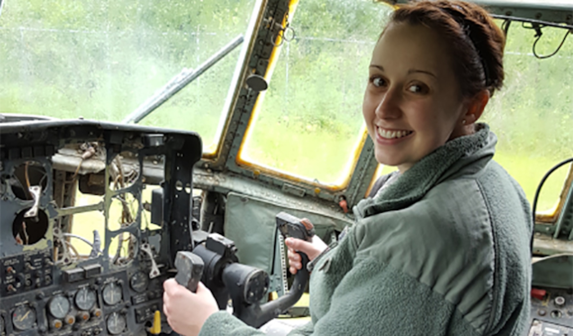 Senior Airman Tara Harvard, 92nd Aerospace Medicine Squadron flight and operational medical technician, takes a pause during flight medic training at Wright-Patterson AFB, Ohio, in spring 2016. Harvard is one of the medical technicians who works directly with flying squadrons at Fairchild AFB. (Courtesy photo)