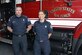 Tommy Disario and Andrea Caraway helped saved the life of a lightning strike victim at the El Paso County fair in Calhan, Colo., July 19, 2016. (U.S. Air Force photo/Jason Gutierrez)