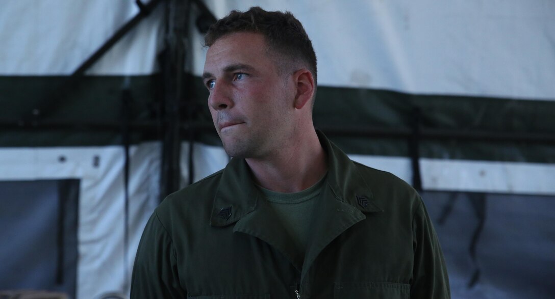 Sgt. Derek Farnham oversees maintenance on tactical vehicles at Pohakuloa Training Area, Hawaii, July 17, 2016. Farnham is participating in Rim of the Pacific 2016, a multinational exercise, from June 29 to Aug. 8 in and around the Hawaiian Islands. During RIMPAC, motor transportation mechanics are responsible for ensuring the safety and operability of Marine Wing Support Squadron 171’s ground vehicles, in order to support integrated air-ground events during the exercise. Farnham, a native of Bridgewater, New Jersey, is the motor transportation maintenance chief for MWSS-171, Marine Aircraft Group 12, which supports III Marine Expeditionary Force. 