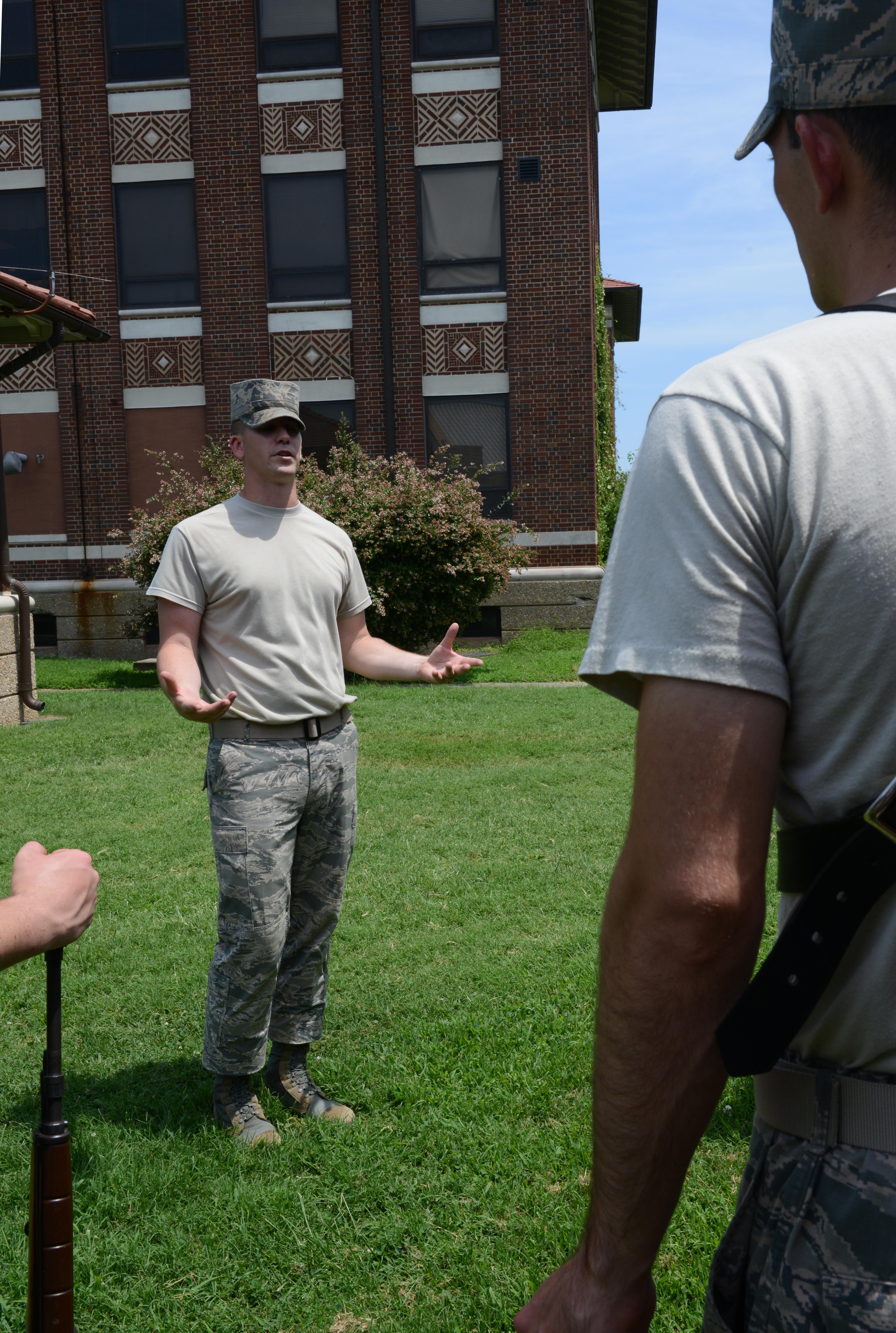 USAF Honor Guard trains Langley AFB guardsmen > Joint Base Langley