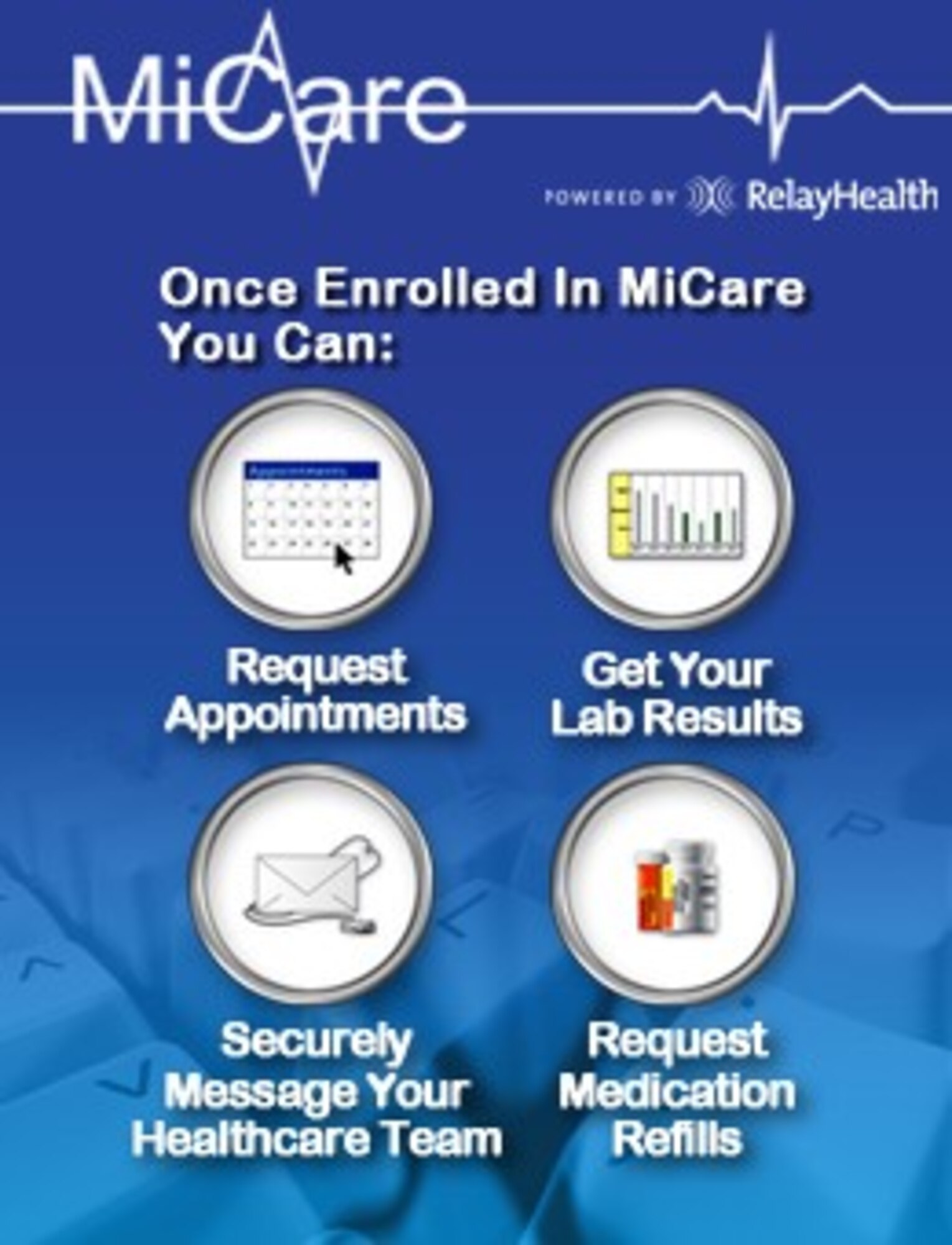 MiCare is an online service that allows patients to get in contact with providers to help with their health needs. (Courtesy graphic)