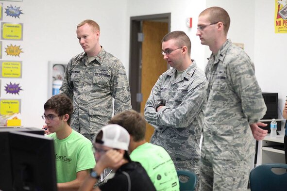 The Smithton School District recently hosted a CyberPatriot summer camp supported in conjunction with the Midwest Cyber Center of Excellence and Scott AFB.
