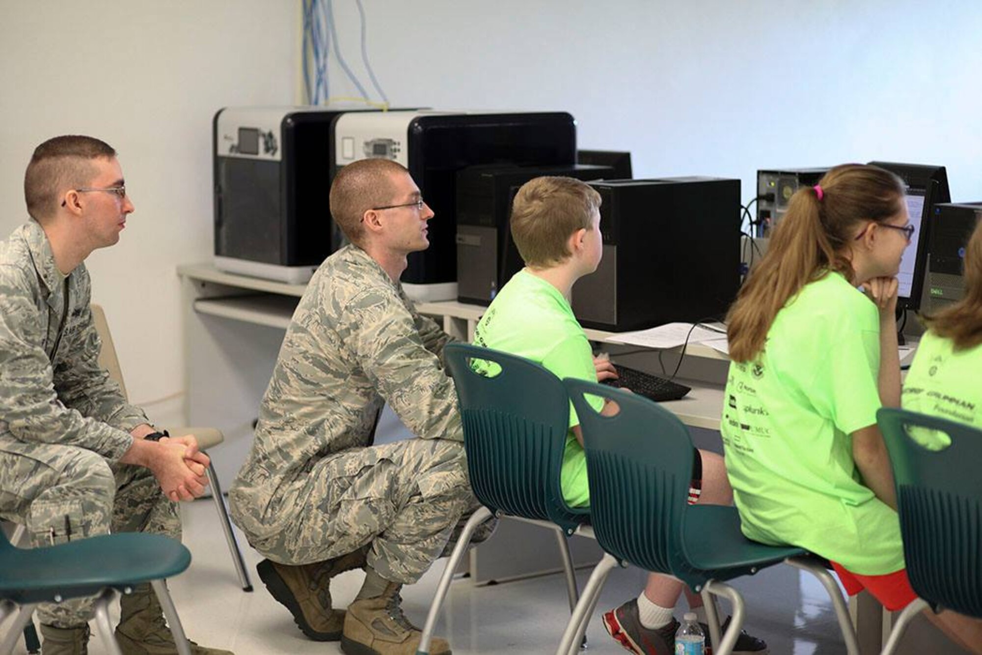 The Smithton School District recently hosted a CyberPatriot summer camp supported in conjunction with the Midwest Cyber Center of Excellence and Scott AFB.