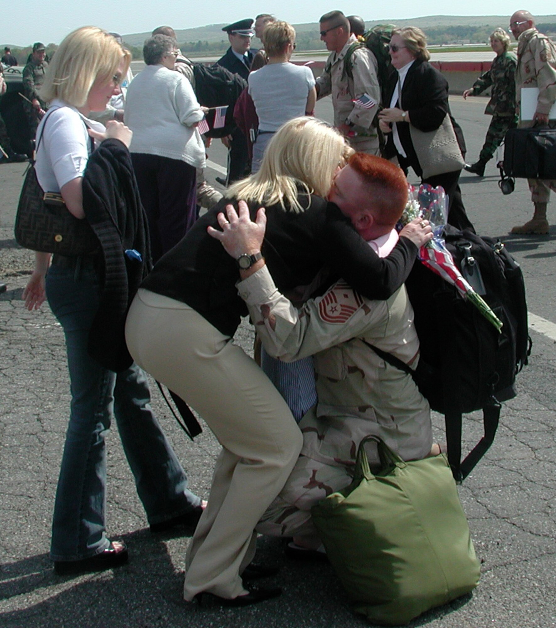 Command Chief Master Sgt. Michael Thorpe had served most of his career in Security Forces at Westover ARB becoming the Command Chief in 2011 and 2014 was selected as the Command Chief for 22nd Air Force.