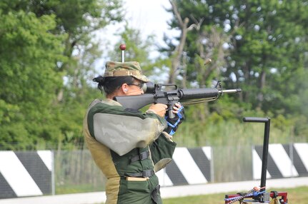 Soldiers from different commands within the United States Army Reserve Command (USARC) competed in multiple events of the Civilian Marksmanship Program (CMP) National championships.  The championships took place at Camp Perry, Ohio and were open to all branches of the military as well as civilians.  During the week, there were different events.  Day one (pictured) was the presidents 100.  This event measured accuracy from distances ranging from 200 meters to 600 meters, and the top 100 of the field are considered the best of the best in the Nation.