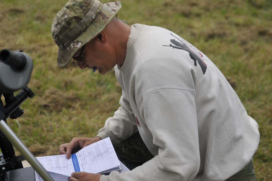 Soldiers from different commands within the United States Army Reserve Command (USARC) competed in multiple events of the Civilian Marksmanship Program (CMP) National championships.  The championships took place at Camp Perry, Ohio and were open to all branches of the military as well as civilians.  During the week, there were different events.  Day one (pictured) was the presidents 100.  This event measured accuracy from distances ranging from 200 meters to 600 meters, and the top 100 of the field are considered the best of the best in the Nation.