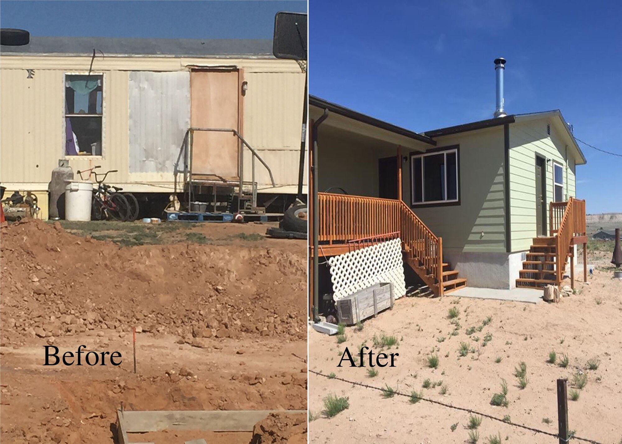 Air Force Reserve Civil Engineers Build Homes For Tribal Nation 