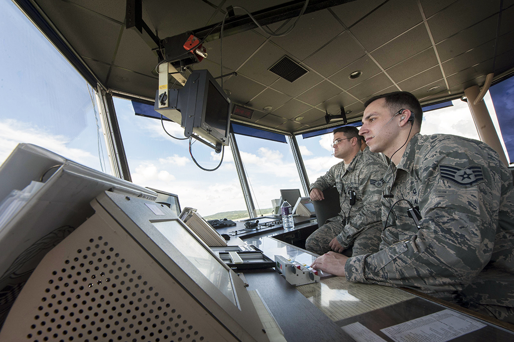 18th Operations Support Squadron Air Traffic Controllers