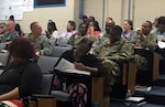 Close to 40 military service members and civilians attended the three-day Defense Logistics Agency Aviation Academy in the McKeever Auditorium on Defense Supply Center Richmond, Virginia, July 19-21, 2016. 