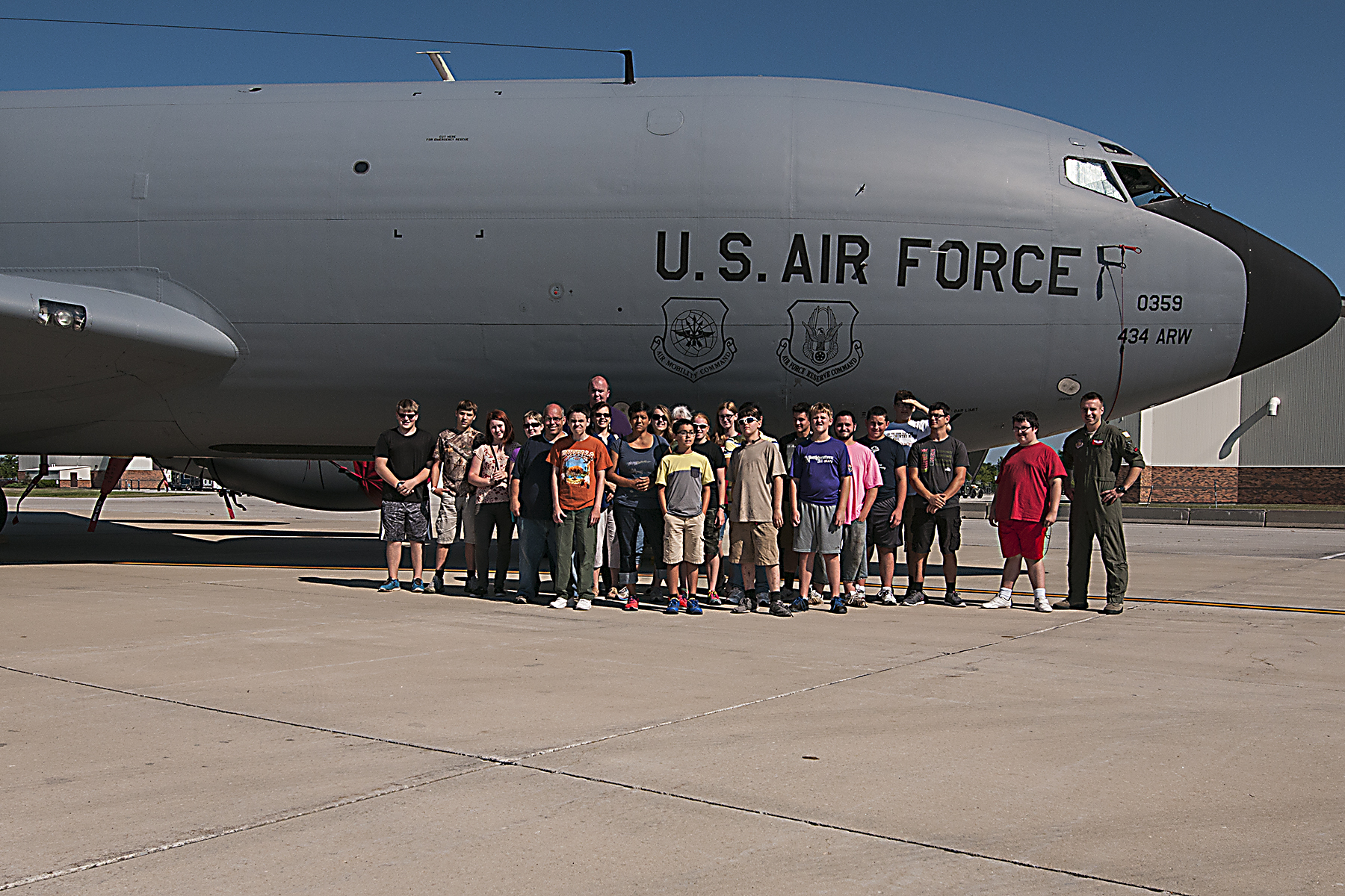 Kokomo and Marion Boy Scouts visit Grissom > Grissom Air Reserve Base