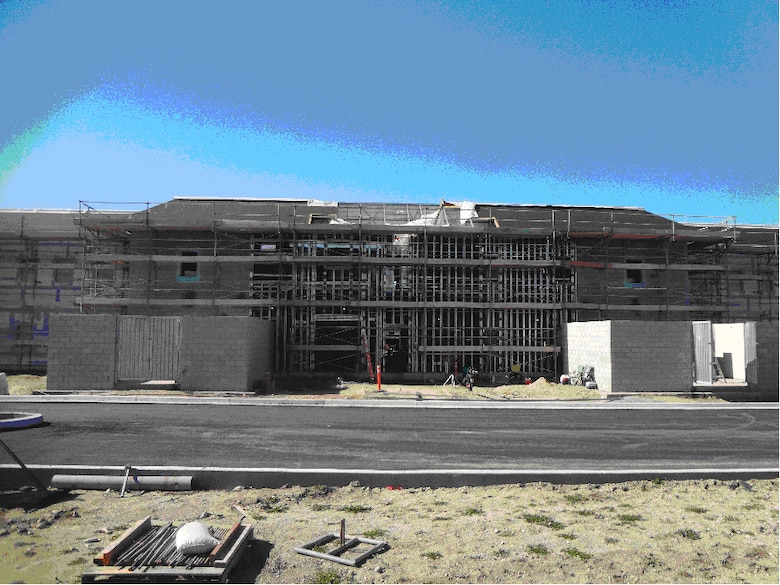 July 2016 progress on the $62 million Operational Readiness Training Complex on Fort Hunter Liggett.