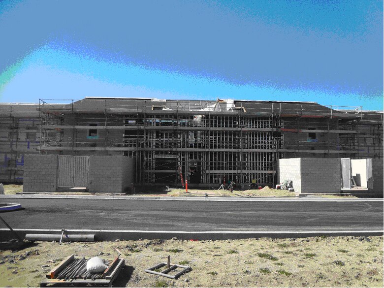 July 2016 progress on the $62 million Operational Readiness Training Complex on Fort Hunter Liggett.