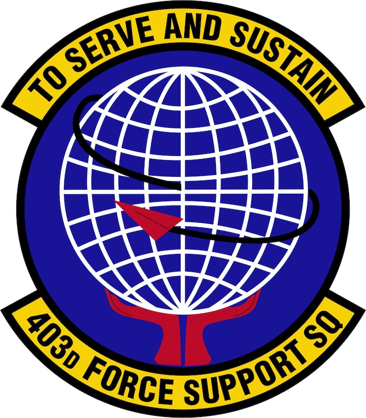 403rd Force Support Squadron Shield
