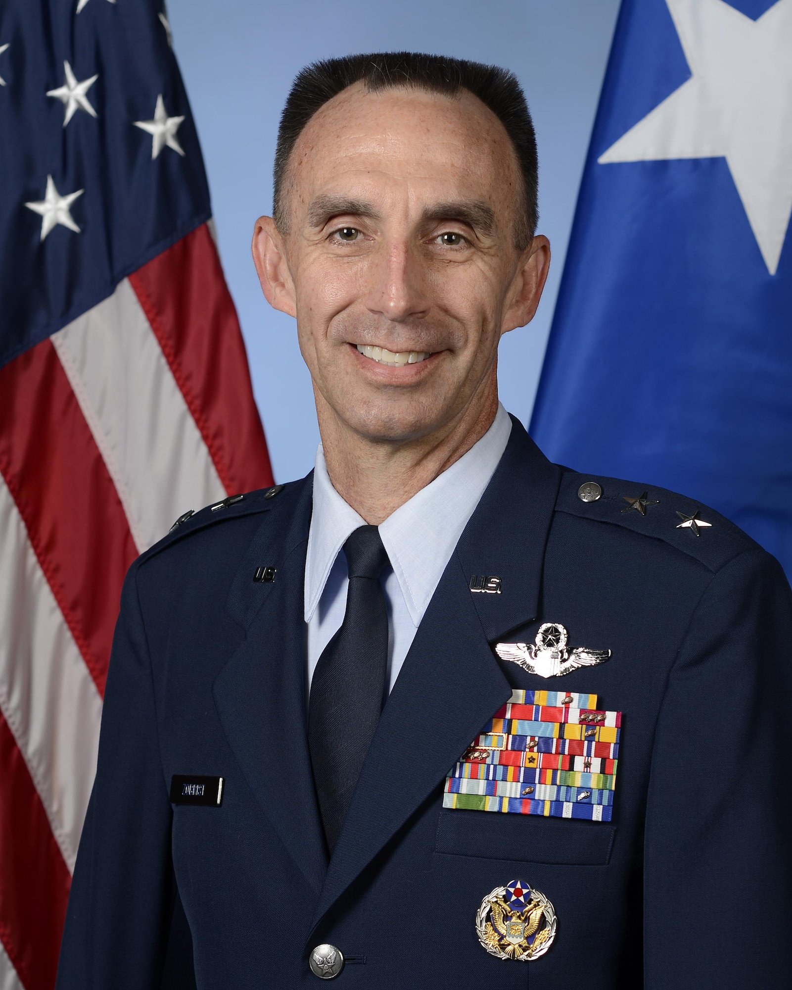 MAJOR GENERAL SCOTT J. ZOBRIST > Air Force > Biography Display