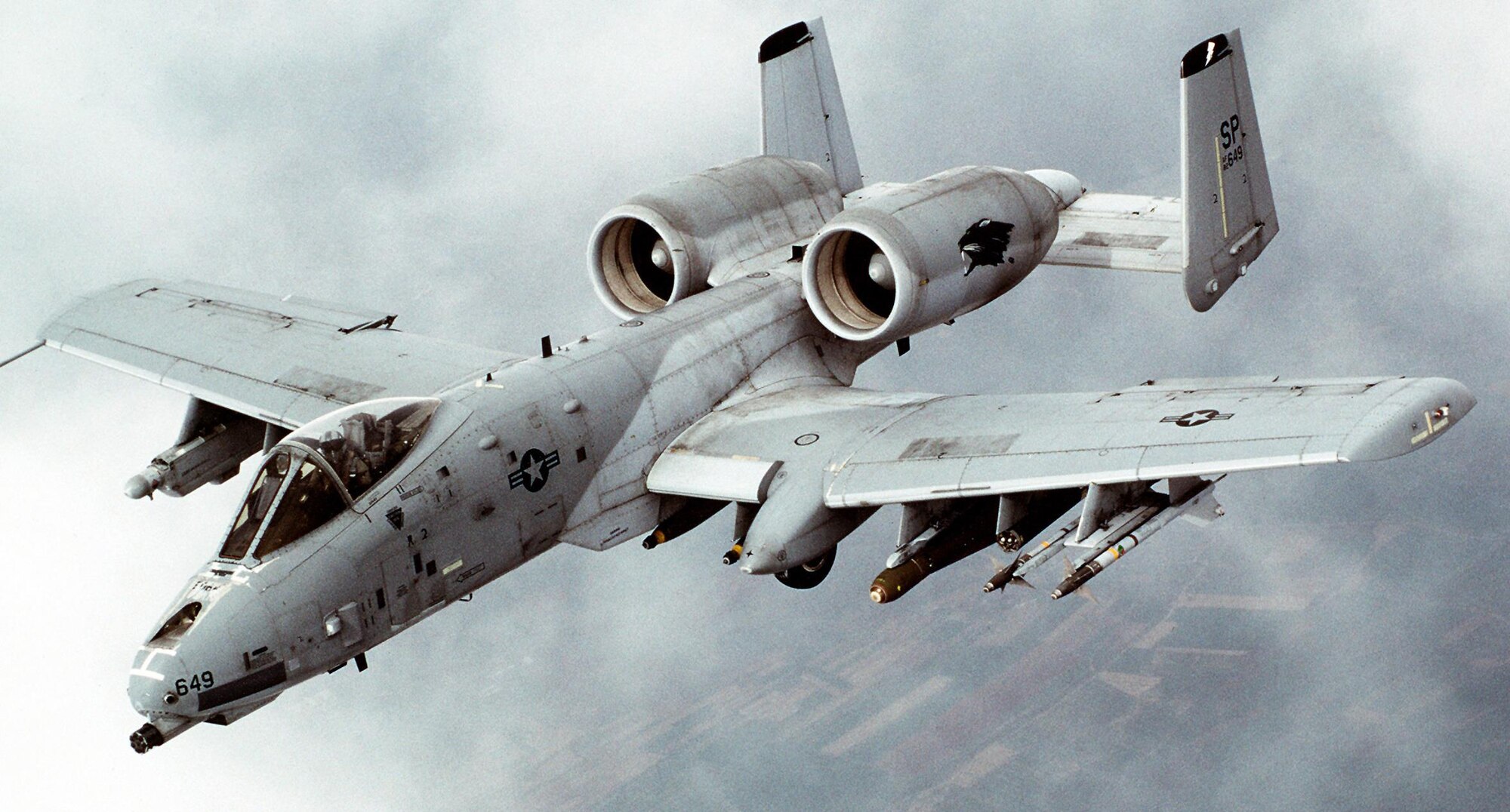 The A-10A/C Thunderbolt II aircraft. (Courtesy photo)