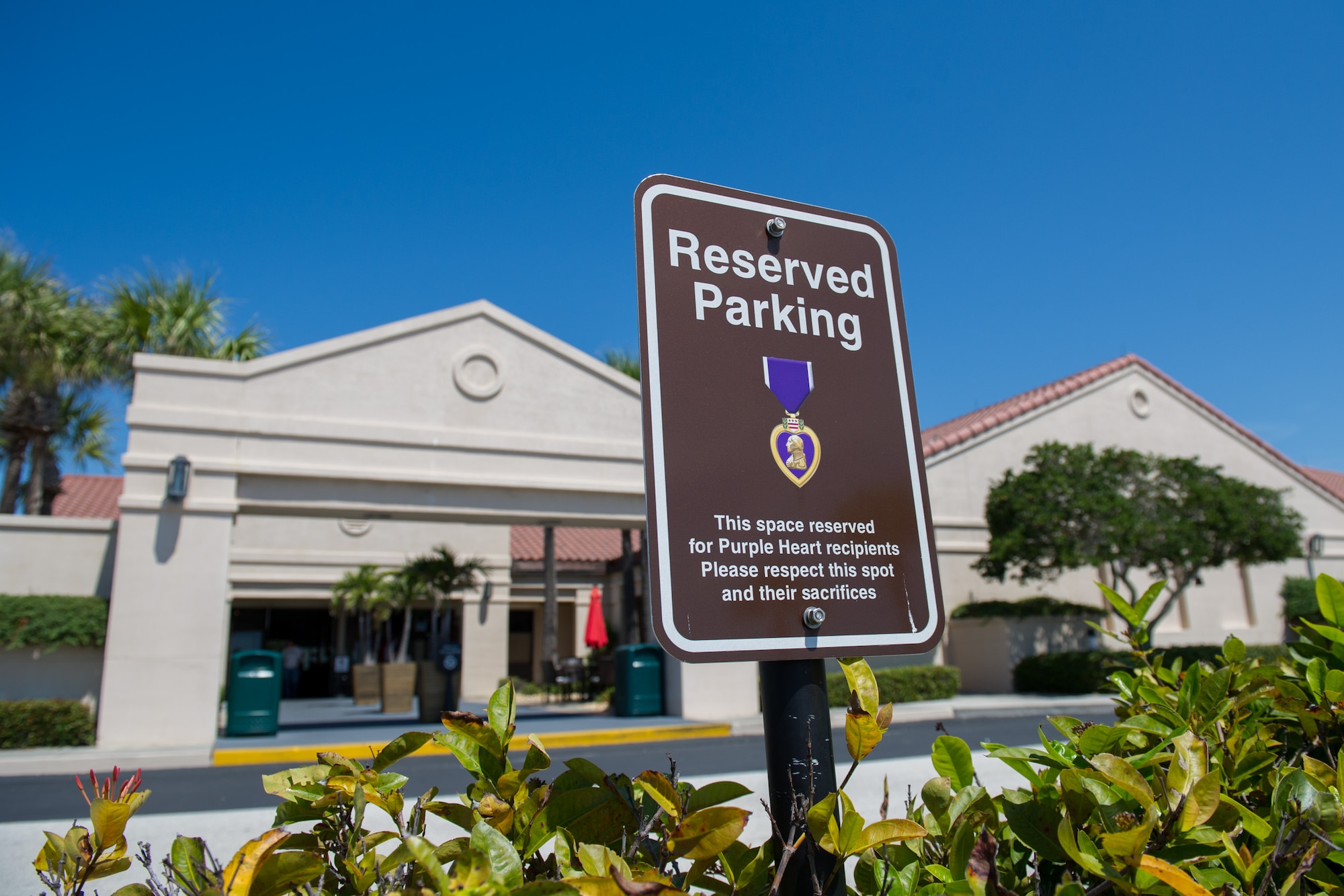 Changes to reserved parking across the installation have materialized over the past three months. In that time, the 45th Civil Engineer Squadron has removed, installed or modified more than 750 reserved parking signs at Patrick Air Force Base and Cape Canaveral Air Force Station, Fla. The changes reflect Brig. Gen. Wayne Monteith, 45th Space Wing commander's vision of what reserved parking should look like on the base. (U.S. Air Force photo/Benjamin Thacker/Released) 