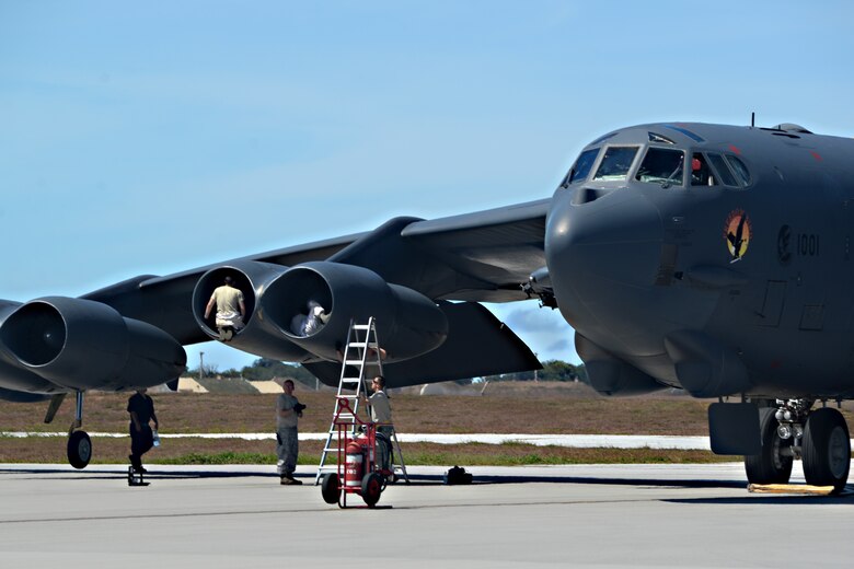Andersen Receives B 52 Stratofortress Andersen Air Force