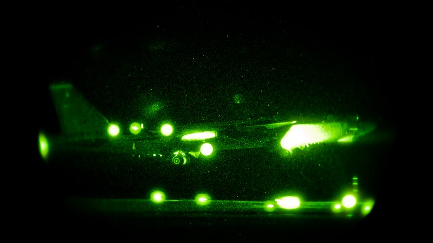 A B-52H Stratofortress takes off from Minot Air Force Base, N.D., May 2, 2016 for Royal Air Force Fairford, United Kingdom. Training with allied nations and organizations contributes to enhanced resiliency and interoperability and enables us to build enduring relationships necessary to confront the broad range of global challenges. (U.S. Air Force photo/Airman 1st Class J.T. Armstrong)