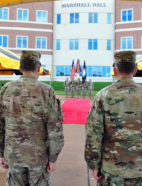 The U.S. Army Reserve bid farewell to its seventh commanding general, Lt. Gen. Jeffrey W. Talley, during a relinquishment of command ceremony held outside Marshall Hall at Fort Bragg, N.C. on Jun. 1. Talley and his wife Linda leave USARC after successfully leading it since June of 2012.