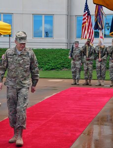 The U.S. Army Reserve bid farewell to its seventh commanding general, Lt. Gen. Jeffrey W. Talley, during a relinquishment of command ceremony held outside Marshall Hall at Fort Bragg, N.C. on Jun. 1. Talley and his wife Linda leave USARC after successfully leading it since June of 2012.