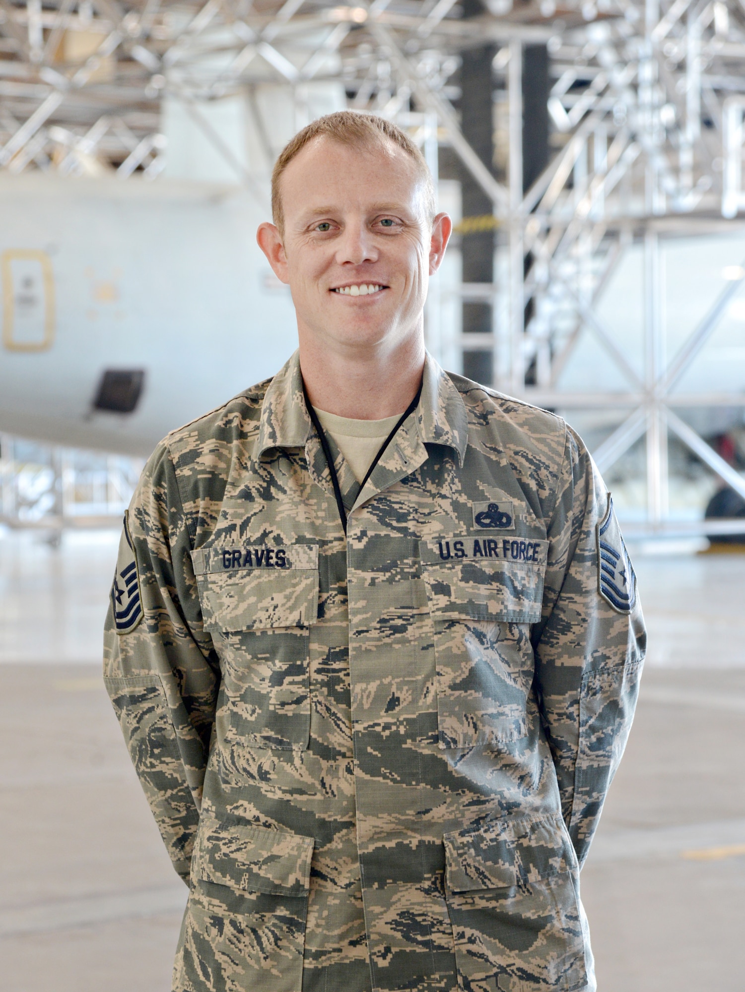Airmen from the 552nd Maintenance Group were MAJCOM-level winners for the 2015 Maintenance Management, Munitions and Armament awards. Senior Amn. Micaela Davis won in the Scheduler Airman category, Master Sgt. Christopher Graves won in the Scheduler SNCO category the Maintenance Training Section won in the Training category. (Air Force photo by Kelly White/Released