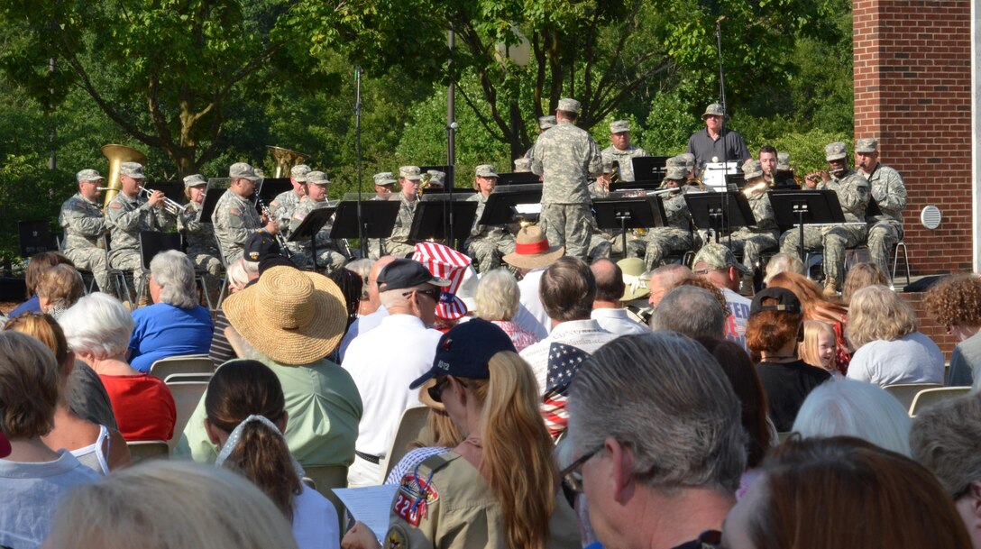 Maj. Gen. Stayce Harris, 22nd Air Force commander, spoke to a large crowd of observers during a Memorial Day Ceremony held in Smyrna, Ga., May 30, 2016. Harris elaborated that the nation recognizes the loss of life from war and that those who perished fill the burial grounds in towns and cities all across the country and abroad. (U.S. Air Force photo/Tech. Sgt. Kelly Goonan)