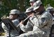 Maj. Gen. Stayce Harris, 22nd Air Force commander, spoke to a large crowd of observers during a Memorial Day Ceremony held in Smyrna, Ga., May 30, 2016. During the ceremony, Harris elaborated that the nation recognizes the loss of life from war and that those who perished fill the burial grounds in towns and cities all across the country and abroad. (U.S. Air Force photo/Tech. Sgt. Kelly Goonan)