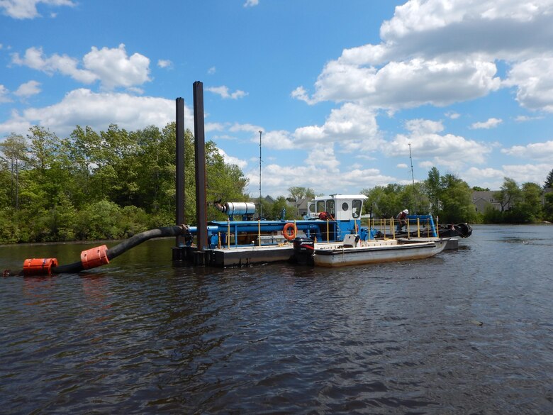 Dredging Milford Pond was key to restoration efforts.