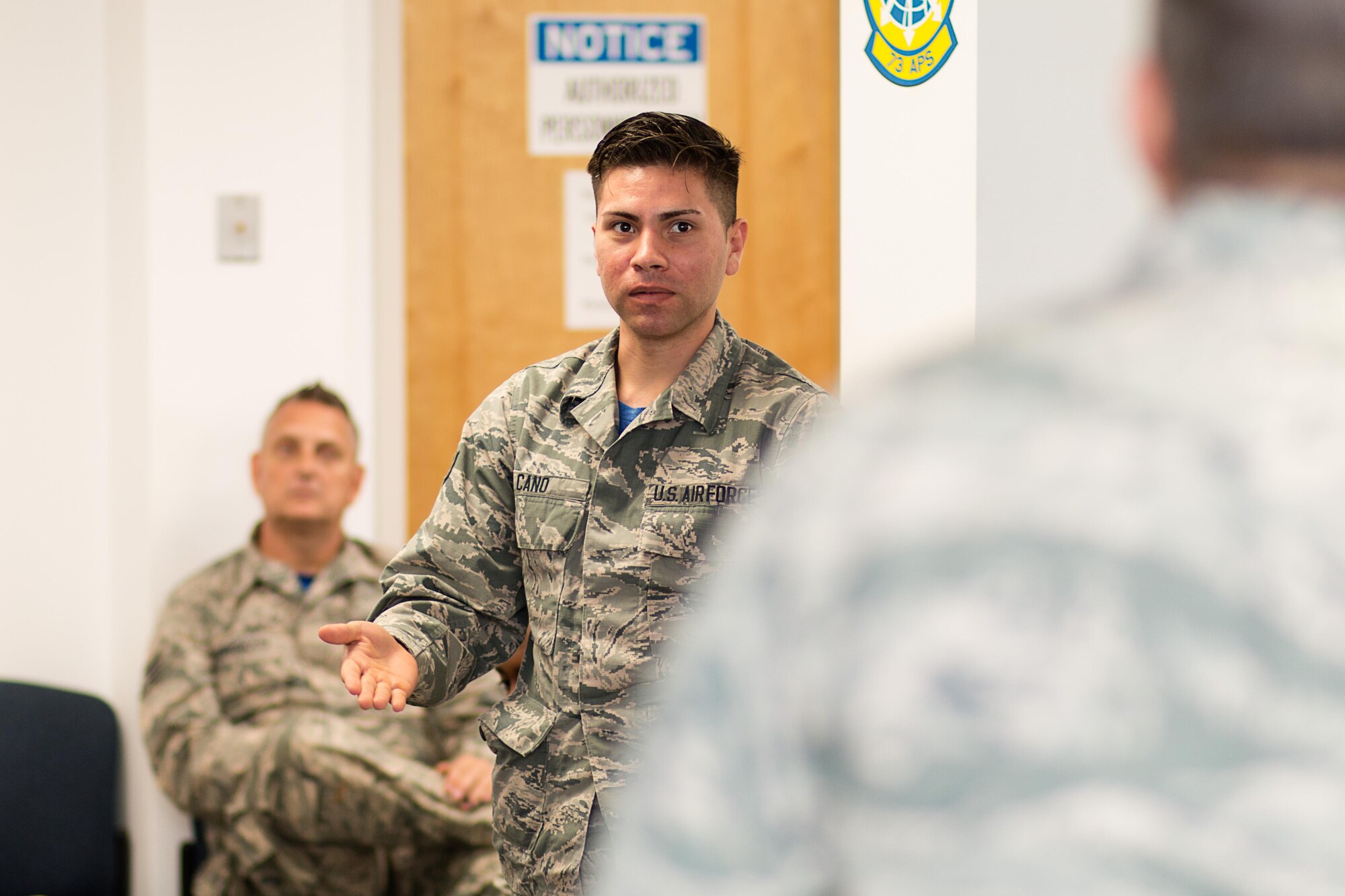 Airmen from across the 301st Fighter Wing participate in an Airmen Panel here June 5. Wing senior leadership offered candid discussions and addressed topics ranging from network issues to funding, along with future legislative matters that will affect airmen across the wing. (U.S. Air Force photo/Master Sgt. Joshua Woods)
